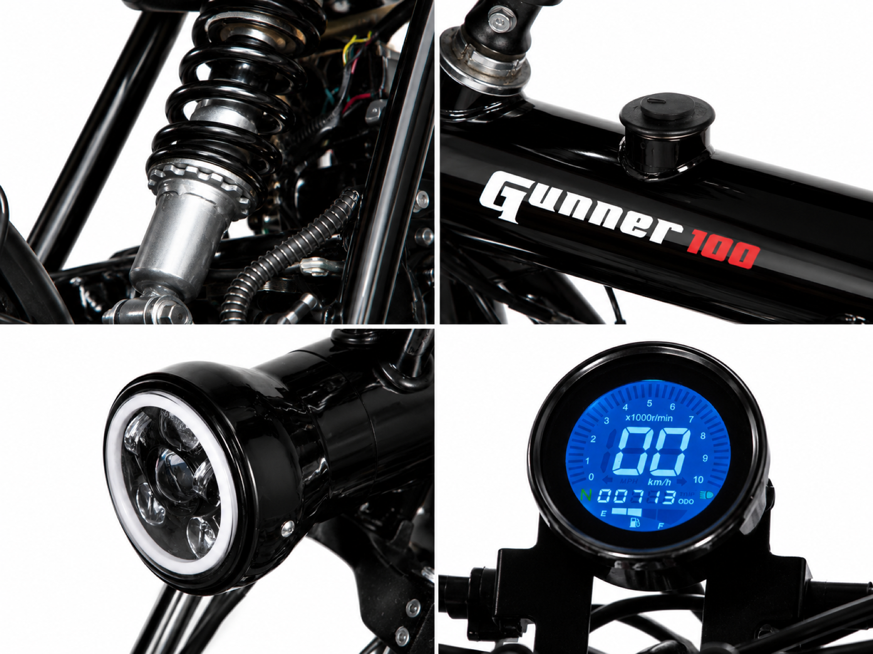 Gunner100 detail shots
